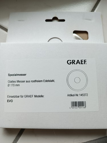 Graef 145372 messer - messer, glatt